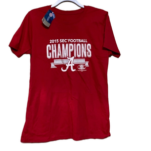 Alabama 2015 footballl women’s t-shirt size XL